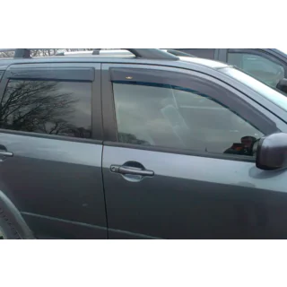 Deflektory Okien (4 szt, HIC) Mitsubishi Outlander 2001-2006 zdjęcia 4