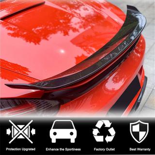 Spoiler V2 (do Boxster, Carbon) Porsche Boxster/Cayman 982 (718) 2016- zdjęcia 3