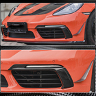 Porsche Boxster/Cayman 982 (718) 2016- Nakładki na światła przeciwmgielne (2016-2019, karbon) zdjęcia 5