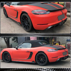 Porsche Boxster/Cayman 982 (718) 2016- Dyfuzor tylnego zderzaka V1 (2016-2019, Carbon) zdjęcia 4