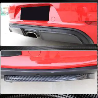 Dyfuzor Tylny Zderzaka V2 (2016-2019, Carbon) zdjęcia 4