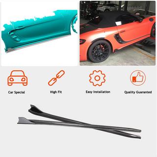 Progi Boczne V1 (2016-2019, Carbon) Porsche Boxster/Cayman 982 (718) 2016- zdjęcia 2