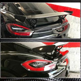Spojler (do GT4 Coupe, Carbon) Porsche Boxster/Cayman 982 (718) 2016- zdjęcia 4
