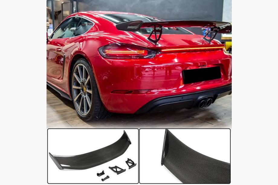 Porsche Boxster/Cayman 982 (718) 2016- Spojler (do GT4 Coupe, Carbon) Image