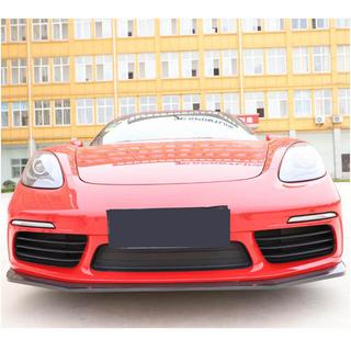 Nakładka na przedni zderzak Lip V2 (2016-2019, karbon) Porsche Boxster/Cayman 982 (718) 2016- zdjęcia 3