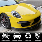 Porsche 911 (991) 2011–2019 Nakładka na Przedni Zderzak Lip (do Carrera 2011-2015, Carbon) zdjęcia 2