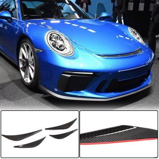 Nakładki na przedni zderzak V1 (do GT3 (RS) 2017-2019, Carbon) Porsche 911 (991) 2011–2019 zdjęcia 1