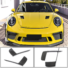 Porsche 911 (991) 2011–2019 Nakładki na Zderzak Przedni V2 (do GT3 (RS) 2017-2019, Carbon) zdjęcia 1