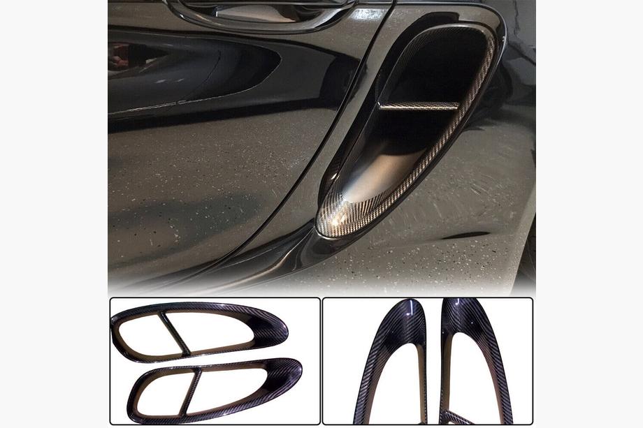 Porsche Boxster/Cayman 981 2013-2016 Nakładki na tylne błotniki z karbonu (do Boxster) Image