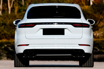 Porsche Cayenne 2018- Dyfuzor tylnego zderzaka (2018-2023, Carbon) zdjęcia 2