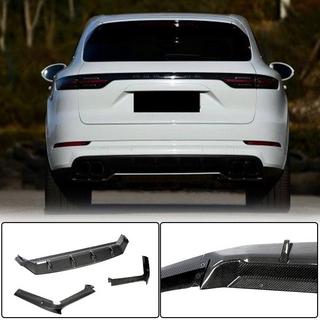 Dyfuzor tylnego zderzaka (2018-2023, Carbon) Porsche Cayenne 2018- zdjęcia 1