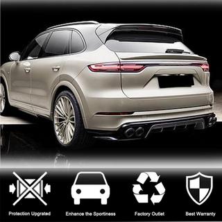 Dyfuzor tylnego zderzaka (2018-2023, Carbon) Porsche Cayenne 2018- zdjęcia 3
