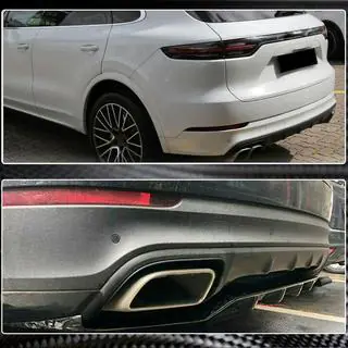 Dyfuzor tylnego zderzaka (2018-2023, Carbon) zdjęcia 4