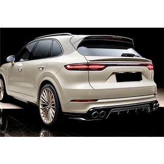 Dyfuzor tylnego zderzaka (2018-2023, Carbon) Porsche Cayenne 2018- zdjęcia 1