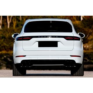 Dyfuzor tylnego zderzaka (2018-2023, Carbon) Porsche Cayenne 2018- zdjęcia 2