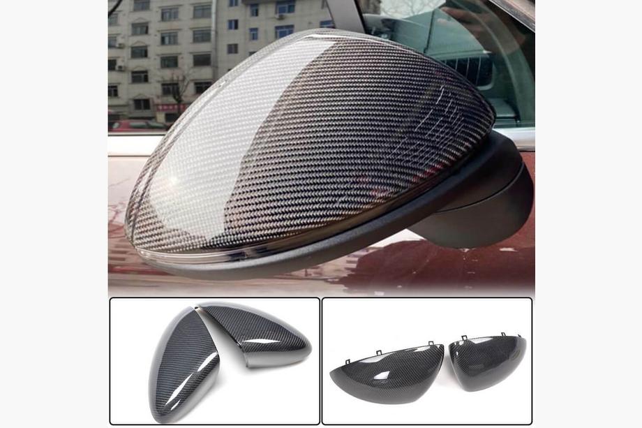 Porsche Cayenne 2010-2017 Nakładki na Lusterka (2010-2014, Carbon) Image