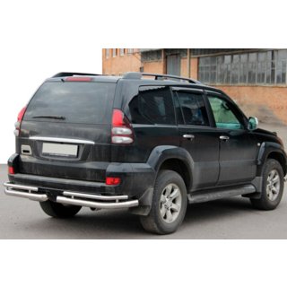 Tylne podwójne narożniki AK003-1 (2 szt., stal nierdzewna) Toyota Land Cruiser Prado 120 2002-2009 zdjęcia 3