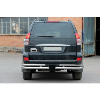 Tylne podwójne narożniki AK003-1 (2 szt., stal nierdzewna) Toyota Land Cruiser Prado 120 2002-2009 zdjęcia 2