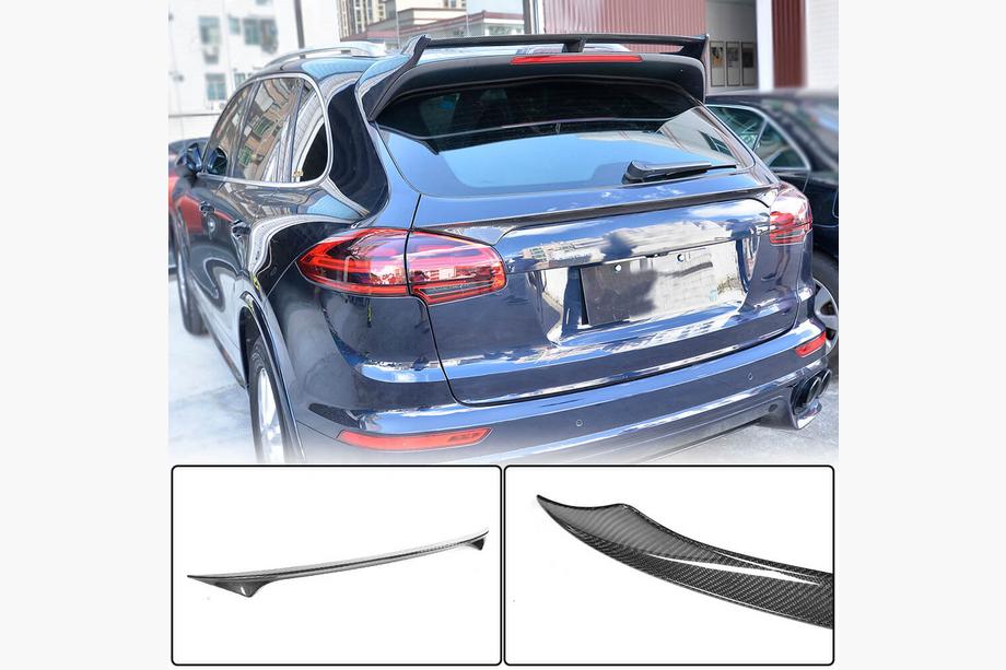 Porsche Cayenne 2010-2017 Dolny spoiler (2015-2018, Carbon) Image
