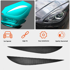 Porsche Macan 2014-2024 Brewki na reflektory (2014-2018, Carbon) zdjęcia 2