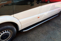 Volkswagen Crafter 2006-2016 Progi boczne Fullmond (2 szt., aluminium) zdjęcia 3