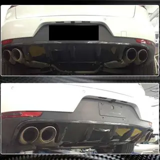 Dyfuzor Tylnego Zderzaka V1 (2014-2021, Carbon) zdjęcia 4