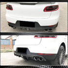 Porsche Macan 2014-2024 Dyfuzor Tylnego Zderzaka V2 (2014-2021, Carbon) zdjęcia 5