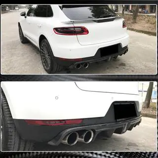 Dyfuzor Tylnego Zderzaka V2 (2014-2021, Carbon) zdjęcia 4