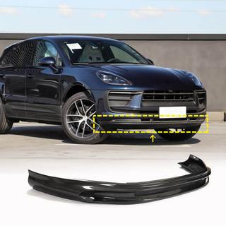 Nakładka Zderzaka Przedniego Lip (2022+, Carbon) Porsche Macan 2014-2024 zdjęcia 1