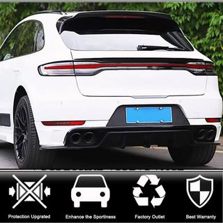 Dolny spoiler (2021+, Carbon) Porsche Macan 2014-2024 zdjęcia 2