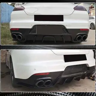 Dyfuzor tylnego zderzaka (2013-2016, Carbon) zdjęcia 3