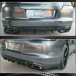 Dyfuzor tylnego zderzaka (2009-2013, Carbon) Porsche Panamera 2009-2016 zdjęcia 3