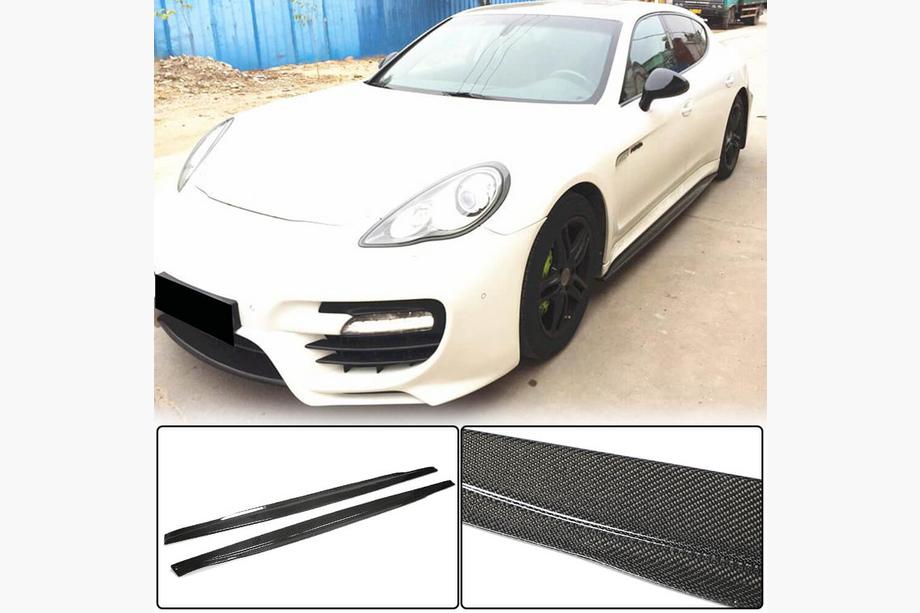 Porsche Panamera 2009-2016 Progi Boczne V1 (2009-2013, Carbon) Image