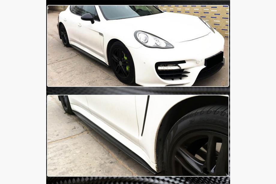 Porsche Panamera 2009-2016 Progi Boczne V1 (2009-2013, Carbon) Zdjęcia 3
