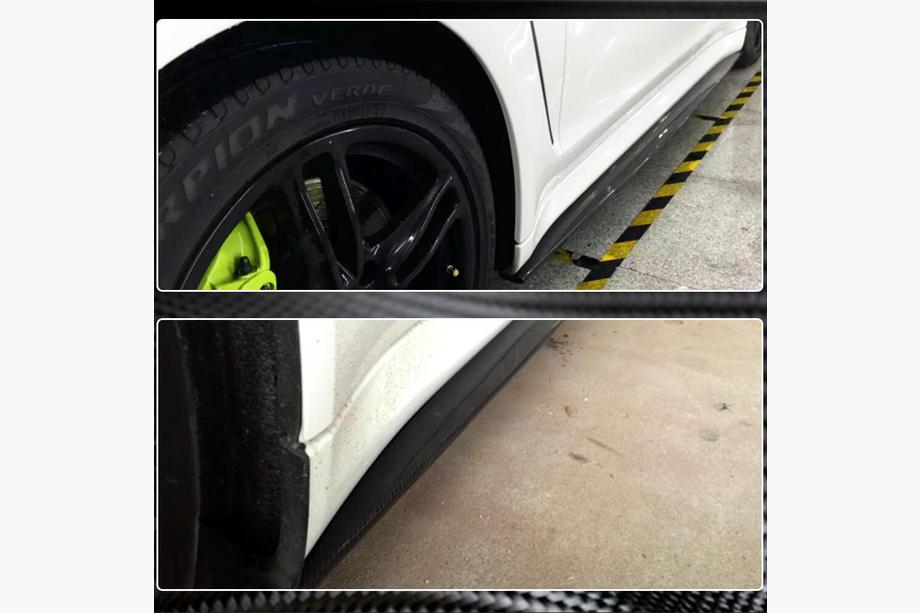 Porsche Panamera 2009-2016 Progi Boczne V1 (2009-2013, Carbon) Zdjęcia 4