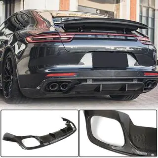 Dyfuzor tylnego zderzaka (2016-2020, Carbon) zdjęcia 1