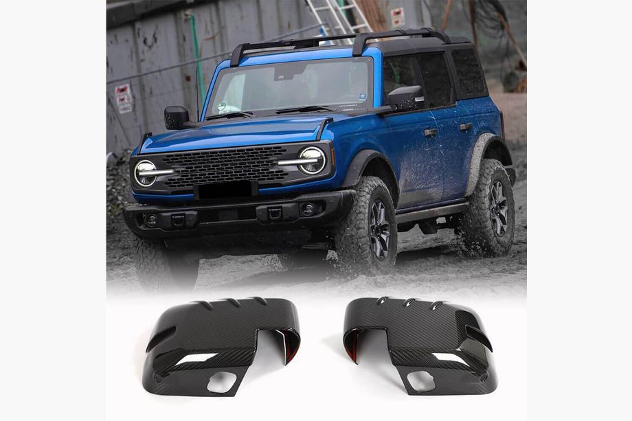 Ford Bronco 2021- Nakładki na Lusterka (Carbon) Image