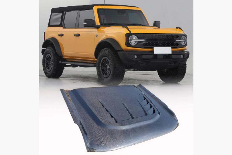 Ford Bronco 2021- Maska (Karobn) Image