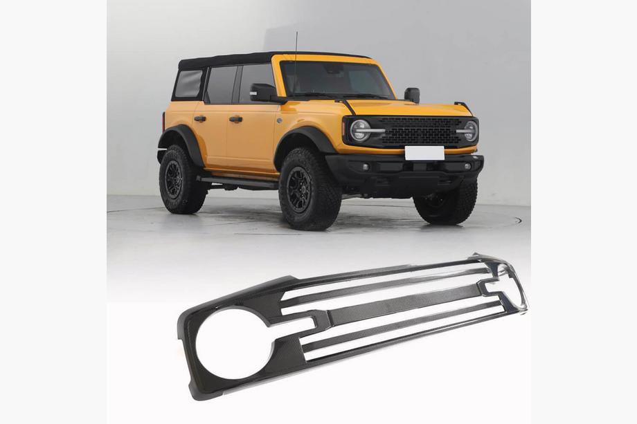Ford Bronco 2021- Atrapa Chłodnicy V2 (Carbon) Zdjęcia 1