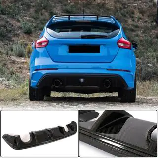 Dyfuzor tylnego zderzaka (do RS 2015-2017, Carbon) zdjęcia 1