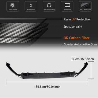 Nakładka na przedni zderzak Lip (do RS 2015-2017, Carbon) Ford Focus III 2011-2017 zdjęcia 3