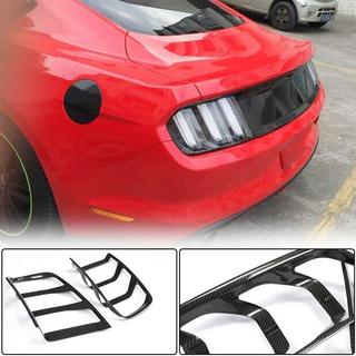 Nakładki na Tylne Lampy (2015-2017, Carbon) Ford Mustang 2015-2023 zdjęcia 1