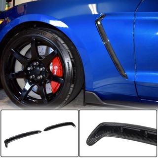 Nakładki na przednie błotniki (2018-2023, Carbon) Ford Mustang 2015-2023 zdjęcia 1
