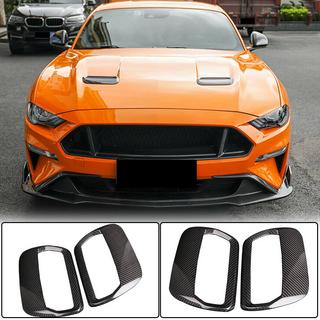 Nakładka na Maskę (2018-2023, Carbon) Ford Mustang 2015-2023 zdjęcia 1