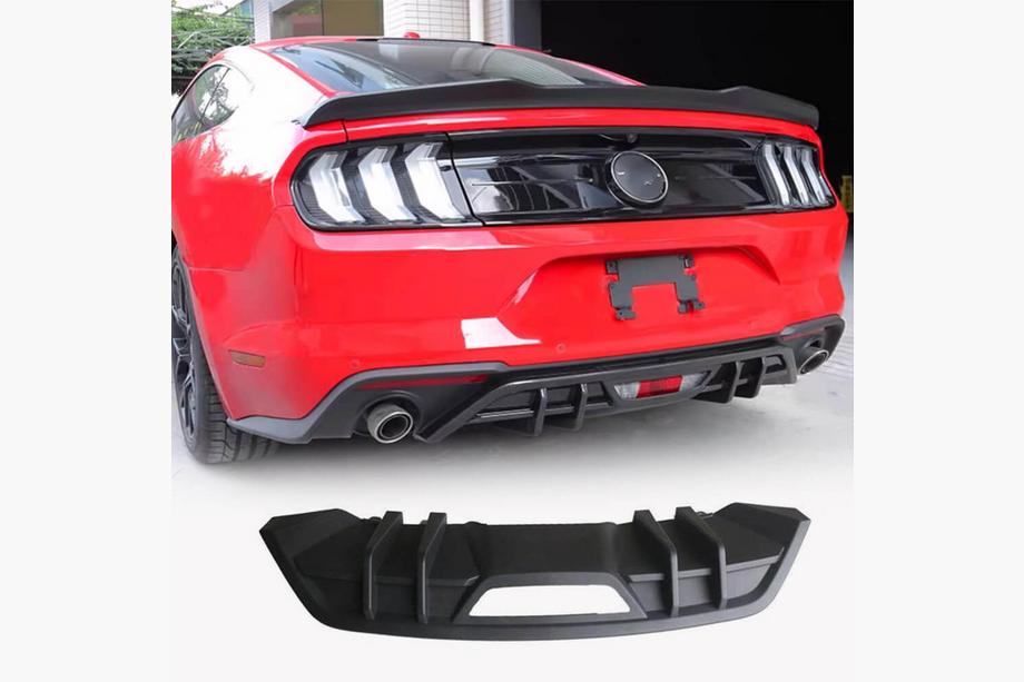 Ford Mustang 2015-2023 Dyfuzor tylnego zderzaka (2018-2023, Plastik) Image