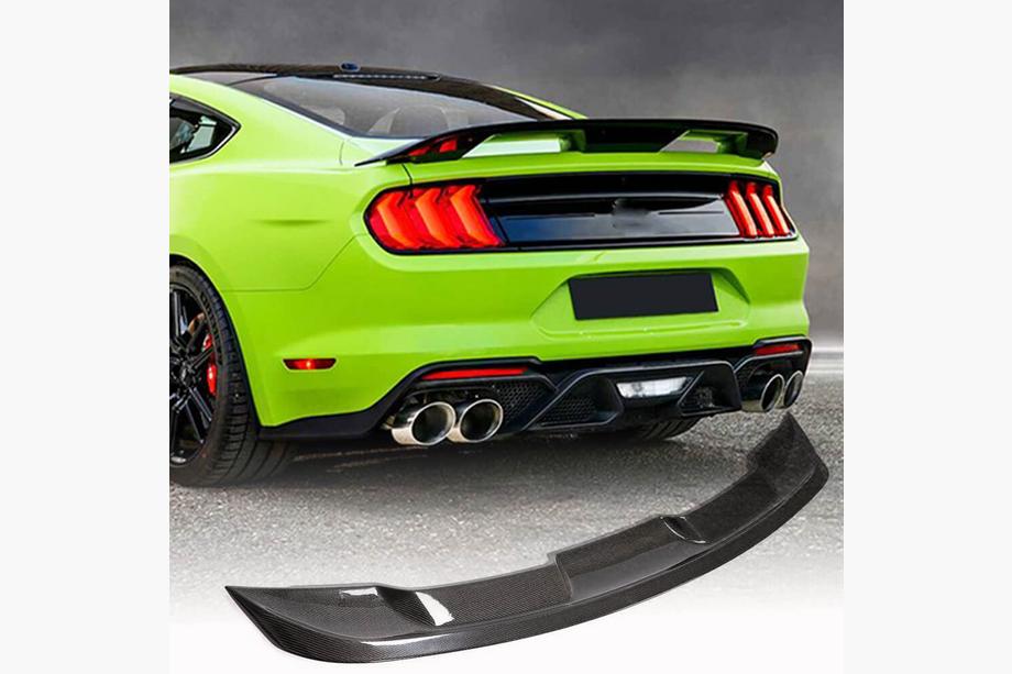 Ford Mustang 2015-2023 Spoiler V3 (Carbon) Image