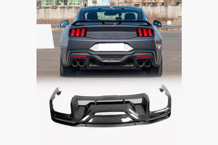 Ford Mustang 2024- Dyfuzor Zderzaka Tylnego (Carbon) Image