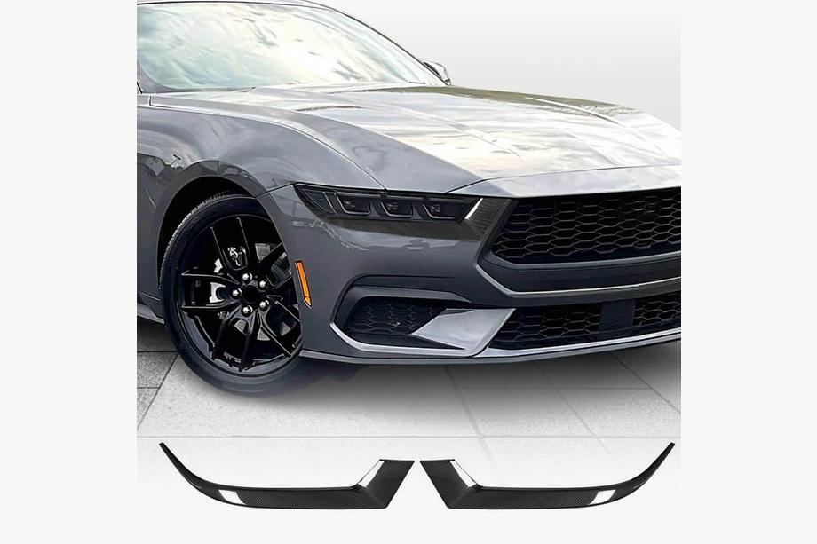 Ford Mustang 2024- Nakładki na światła przeciwmgielne z karbonu Image