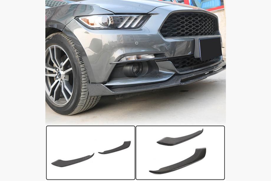 Ford Mustang 2015-2023 Nakładki na Halogeny Carbon V1 (2015-2017) Image