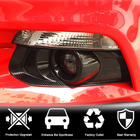 Ford Mustang 2015-2023 Nakładki na Halogeny Carbon V2 (2015-2017) zdjęcia 2